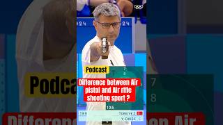 Difference between Air pistol and Air rifle shooting sport  podcast shootingsports airgun [upl. by Leinnad]