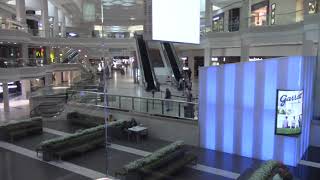 3rd ThyssenKrupp Hydraulic Glass Elevator  Woodfield Mall in Schaumburg IL [upl. by Lessard]