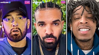 Rappers React To Kendrick Lamar  euphoria Drake Diss [upl. by Cyprian805]