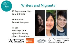 Writers and Migrants with Marilyn Chin Jennifer Wong Mary Jean Chan and Robert Hampson [upl. by Drawd605]