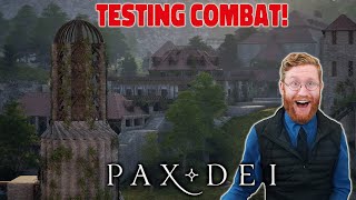 New Combat Tested PvP Gameplay in the Proving Grounds Update  Pax Dei Live [upl. by Zelten]