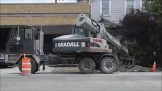 Gradall XL4100 II At Work [upl. by Boswell641]