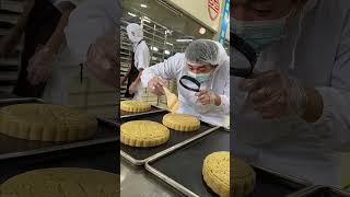 How Many Workers Are Slacking Off In The Mooncake Factory cake mooncake food [upl. by Nylauqcaj983]