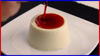 How To Make PANNA COTTA Recipe Original from ITALY [upl. by Gassman]