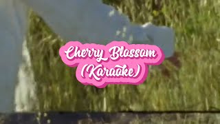 Joshua Bassett Cherry Blossom karaoke [upl. by Mundford]