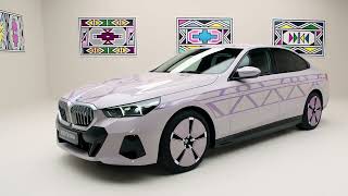 E Ink Combines Innovation Creativity and Design for the BMW i5 Flow NOSTOKANA Long Version [upl. by Anitsyrc733]