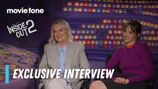 Inside Out 2  Exclusive Interviews  Amy Poehler Maya Hawke [upl. by Netnerb]