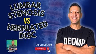 Lumbar stenosis vs Herniated disc symptoms [upl. by Greenleaf166]