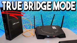 TRUE Bridge Mode Your ISP keeps this a secret Gateway Router Setup [upl. by Timothee]