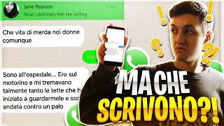 I MESSAGGI SU WHATSAPP PIÙ ASSURDI DI SEMPRE [upl. by Uni]