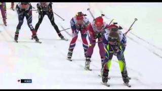 Biathlon World Championships 2016  Double Mixed Relay [upl. by Lustick]