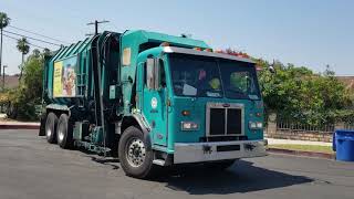 Old LA PeterbiltAmrep Garbage Truck on Recycle [upl. by Anigal]