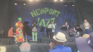 Newport At 70 feat Jazzmeia Horn 20240804 Newport Jazz Festival Newport RI [upl. by Siravrat]