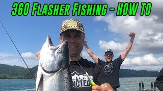 How To Catch SALMON Using 360 Flashers Spinners amp Superbaits  In DEPTH Path To SUCCESS [upl. by Eniron509]