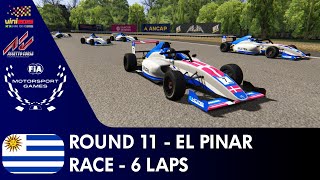 FIA Motorsport Games F4 Championship simulation  R11  El Pinar  6 laps  Assetto Corsa [upl. by Negaet]