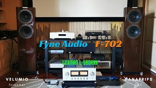 Fyne Audio F702 with Luxman Class A L590AXii [upl. by Saudra939]