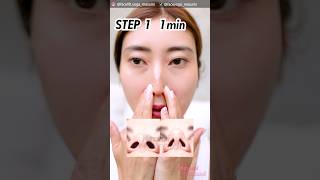 Simple Slim Nose Exercises You Must Do Every Day Reshape Fat NoseGet Sharper Noseshorts faceyoga [upl. by Priscella]