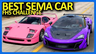 Forza Horizon 5 Online  Best SEMA Car Challenge [upl. by Thapa549]