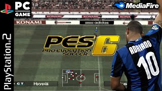 Como Jogar PES6 Original OnlinePS2PCOPLPES6es2024pes6 ps2online brasil [upl. by Notsag]