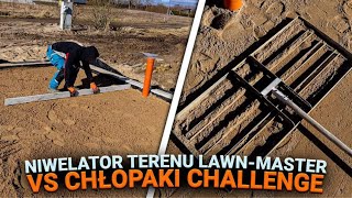 🔴EP165 NIWELATOR LAWNMASTER vs ŁATA CHALLENGE Ręczne równanie terenu [upl. by Va]