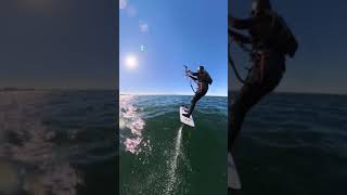 hydrofoil  North Sonar  insta 360x3  airush ultra 10 2024 [upl. by Melone]