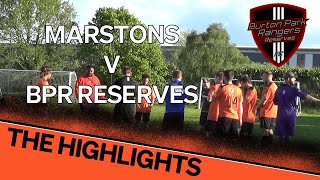 Marstons V BPR Reserves Away  The Highlights  SUNDAY LEAGUE FOOTBALL [upl. by Aicilra725]