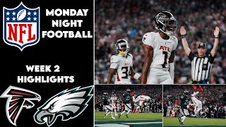 Eagles vs Falcons INSANE MNF Showdown  NFL Full Game Highlights 2024 [upl. by Aelanej]