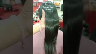 Hair Smoothening before and after 2024 hairsmootheningandkeratintreatment beforeandafter [upl. by Terence]