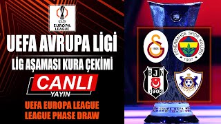 UEFA Avrupa Ligi Kura Çekimi  Fenerbahçe Galatasaray Beşiktaş Karabağ [upl. by Harned]