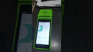 imprimir na máquina de cartão smart PO system P2 [upl. by Crotty]