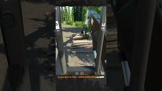 fdrlogging farmingsimulator22 excavator logging forestry simulation tree gaming logginglife [upl. by Jankell]