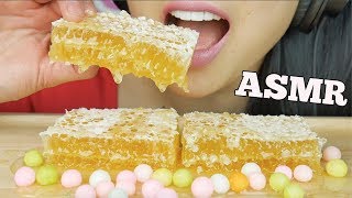 ASMR HONEYCOMB  POP ROCKS SOFT STICKY CRACKLING POPPING EATING SOUNDS NO TALKING  SASASMR [upl. by Ellainad628]