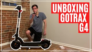 GoTrax G4 Unboxing And Assembly [upl. by Valer600]