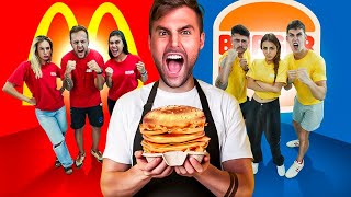 QUARTO MCDONALDS VS QUARTO BURGER KING [upl. by Gnut]