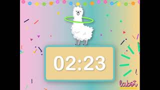 ⏱ 5 Minutes Countdown Timer with Music ⏱ 5 Minutos Cuenta regresiva con música  LABOT [upl. by Htrahddis]