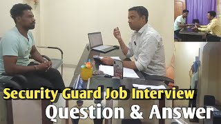 Security Guard Interview Question  Guard Interview Question amp Answer  Security Guards Interview [upl. by Nohsad]