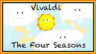 Classical Music for Children Kids English Educational  Vivaldi Four Seasons ABC 123 [upl. by Catherine37]