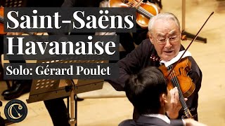 サンサーンス：ハバネラ SaintSaëns Havanaise Gérard Poulet Sho ToyohiraCredo Symphony Orchestra [upl. by Verile]