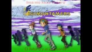 Digimon Tamers Opening  The Biggest Dreamer Sub Español  Lyrics [upl. by Eriuqs]