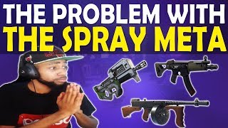 THE PROBLEM WITH SPRAY META  DAEQUAN SNIPING  Fortnite Battle Royale [upl. by Alric]