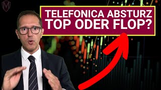 Telefonica Aktie Mega Absturz – Top oder Flop [upl. by Allenrad]