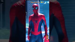 SpiderMan vs Rahino  Spidybth  Spider man attitude entry stutas 💀😳🗿shorts spiderman marvel [upl. by Eyllom]