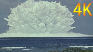 150 METER UNCUT FOOTAGE OF UNDERWATER ATOMIC BLAST 1958 [upl. by Othilia]