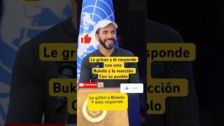 Asi es Bukele con su pueblo viralvideo nayidbukele viralvideos viralreels [upl. by Bernetta]