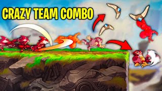 The CRAZIEST Brawlhalla Team Combos [upl. by Tebazile]