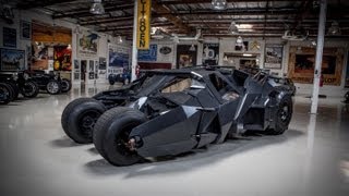 Batmans Tumbler  Jay Lenos Garage [upl. by Anelis]