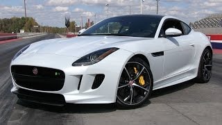 2016 Jaguar FType R AWD Coupe Start Up Road Test and In Depth Review [upl. by Newcomer]