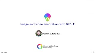 Bild und Videoannotation mit BIIGLE Coffee Lecture [upl. by Rusticus]