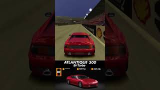 Venturi Atlantique 300 BiTurbo  Stock vs Upgraded  GranTurismo2 retrogaming racinggames [upl. by Anitsyrhk]