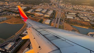 4K – Full Flight – Southwest Airlines – Boeing 7377H4 – HOUDAL – N776WN – WN52 – IFS 809 [upl. by Nolahs]